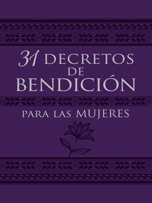 cover image of 31 Decretos de Bendición Para Las Mujeres